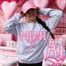 Load image into Gallery viewer, Pink Bow Coquette Faux Embroidery Titles DROPDOWN TRANSFER HMWK DEC
