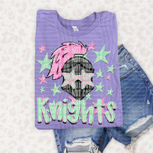 Load image into Gallery viewer, Preppy Starry Eyed Pink Mint Mascots DROPDOWN TRANSFER CAP MAY 26
