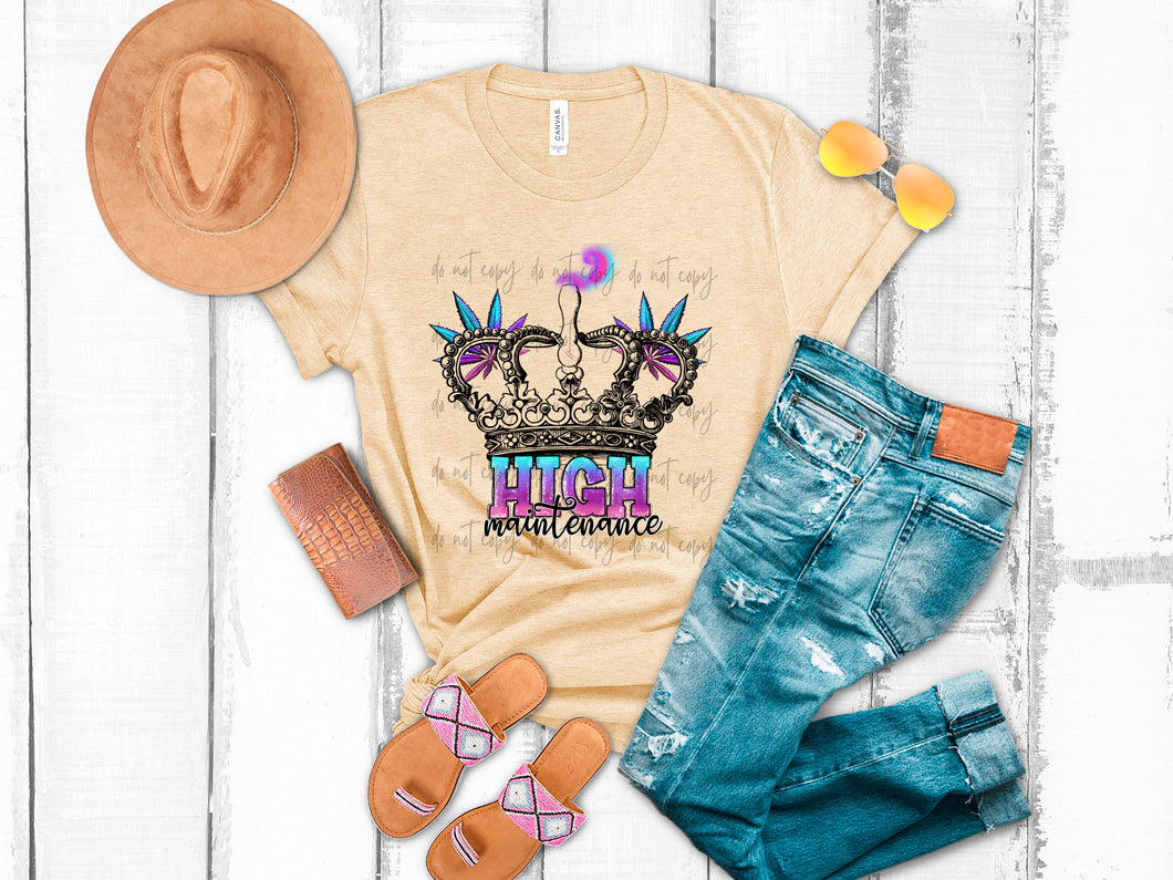 High Maintenance Princess Crown TRANSFER