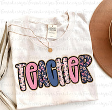 Load image into Gallery viewer, Pink Blue Gold Glitter Alpha B2S Grades DROPDOWN TRANSFER
