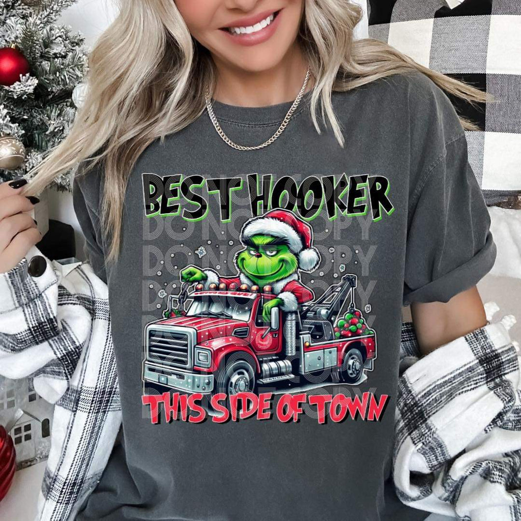 Green Guy Tow Truck TRANSFER