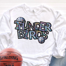 Load image into Gallery viewer, Rhinestone Basketball Mascots DROPDOWN TRANSFER CSD
