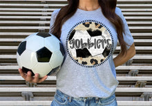 Load image into Gallery viewer, Leopard Soccer Background Mascot Dropdown TRANSFER CAP FEB
