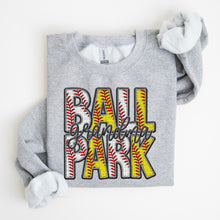 Load image into Gallery viewer, Ballpark Faux Embroidery Names DROPDOWN TRANSFER SDD
