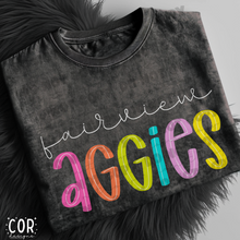 Load image into Gallery viewer, Neon Bright Line Aggies DROPDOWN TRANSFER COR
