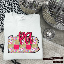 Load image into Gallery viewer, Pink Patch States (all 50 states available) TRANSFER CAP MAY
