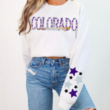 Load image into Gallery viewer, Baseball Teams Faux Embroidery Stars With SLEEVE OPTION TRANSFER VIRGO FEB
