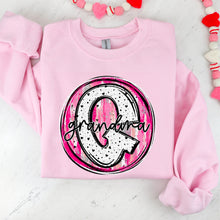 Load image into Gallery viewer, Pink Brush Dalmatian Valentine Names DROPDOWN TRANSFER SDD
