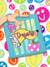 Load image into Gallery viewer, Pencil Flag Striped Mascots DROPDOWN TRANSFER CAP JUNE 26
