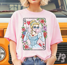 Load image into Gallery viewer, Princess Queen Of Hearts DROPDOWN  TRANSFER ET JAN 26
