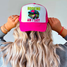 Load image into Gallery viewer, Hookin Ain’t Easy Hat Patch 3-4” DTF TRANSFER TPE
