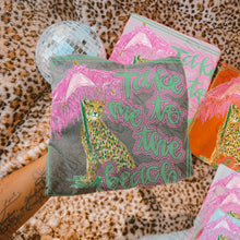Load image into Gallery viewer, Take Me To The Beach Leopard TRANSFER KAYNDI FEB 26
