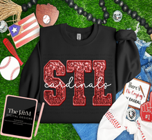 Load image into Gallery viewer, Baseball Teams Faux Embroidery Dropdown TRANSFER
