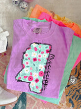 Load image into Gallery viewer, Pink Floral States (all 50 states available) TRANSFER CARTER MAR 26
