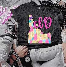 Load image into Gallery viewer, Preppy Bright Brushstroke States (all 50 states available) TRANSFER CAP APR
