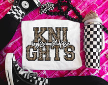 Load image into Gallery viewer, We Are Faux Embroidery Leopard Mascot DROPDOWN TRANSFER CAP
