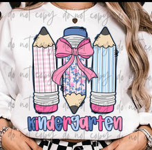 Load image into Gallery viewer, Plaid Floral Pencil Trio B2S Grades DROPDOWN TRANSFER
