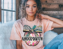 Load image into Gallery viewer, Leopard Bow Gold Pink Splatter Apple B2S Grades DROPDOWN TRANSFER
