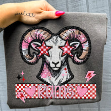 Load image into Gallery viewer, Faux Checker Star Eyes Mascot Dropdown TRANSFER VIRGO DEC 25
