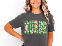 Load image into Gallery viewer, Nurse Pink Shamrock Bow TRANSFER ET JAN 26
