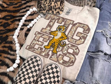 Load image into Gallery viewer, Camo Faux Embroidery Football Mascots Dropdown TRANSFER TGG SEPT 25
