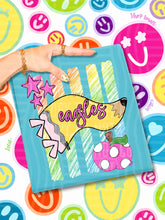 Load image into Gallery viewer, Pencil Flag Striped Mascots DROPDOWN TRANSFER CAP JUNE 26
