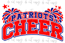 Load image into Gallery viewer, Cheer Glitter Poms Mascots TRANSFER CYBER JUNE 26
