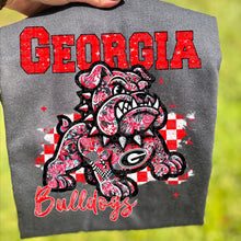 Load image into Gallery viewer, Faux Glitter Mascot Head Dropdown TRANSFER VIRGO SEPT 25
