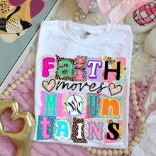 Load image into Gallery viewer, Faith Moves Mountains Leopard Zebra Magazine Cutout TRANSFER DWS FEB 26

