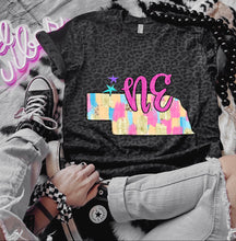 Load image into Gallery viewer, Preppy Bright Brushstroke States (all 50 states available) TRANSFER CAP APR
