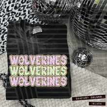 Load image into Gallery viewer, Iridescent Leopard Stacked Mascot Dropdown TRANSFER CAP MAY
