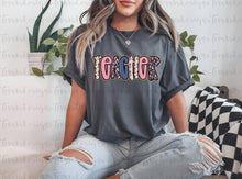 Load image into Gallery viewer, Pink Blue Gold Glitter Alpha B2S Grades DROPDOWN TRANSFER
