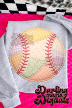 Load image into Gallery viewer, Faux Quilted Ball Sport Dropdown TRANSFER DMD FEB 26
