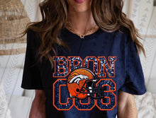 Load image into Gallery viewer, Football Team Helmet Faux Embroidery DROPDOWN TRANSFER TGG
