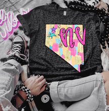 Load image into Gallery viewer, Preppy Bright Brushstroke States (all 50 states available) TRANSFER CAP APR
