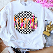 Load image into Gallery viewer, Preppy Checkered Mascot Dropdown TRANSFER SWD TEMP
