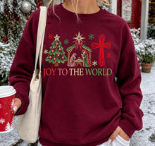 Load image into Gallery viewer, Joy To The World Retro Outline TRANSFER TUESDAY

