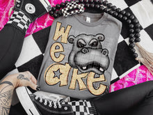 Load image into Gallery viewer, We Are Gold Glitter Mascot  DROPDOWN TRANSFER
