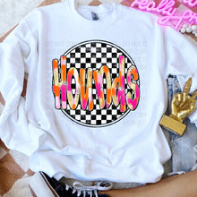 Load image into Gallery viewer, Preppy Checkered Mascot Dropdown TRANSFER SWD TEMP
