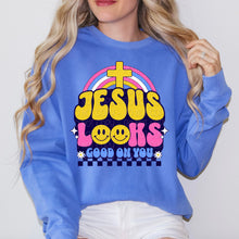 Load image into Gallery viewer, Jesus Looks Good On You TRANSFER DWS
