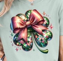 Load image into Gallery viewer, Disco Coquette Shamrock TRANSFER
