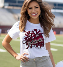 Load image into Gallery viewer, Cheer Mega Phone And Stars (Add Team Name)  Customized DTF TRANSFER
