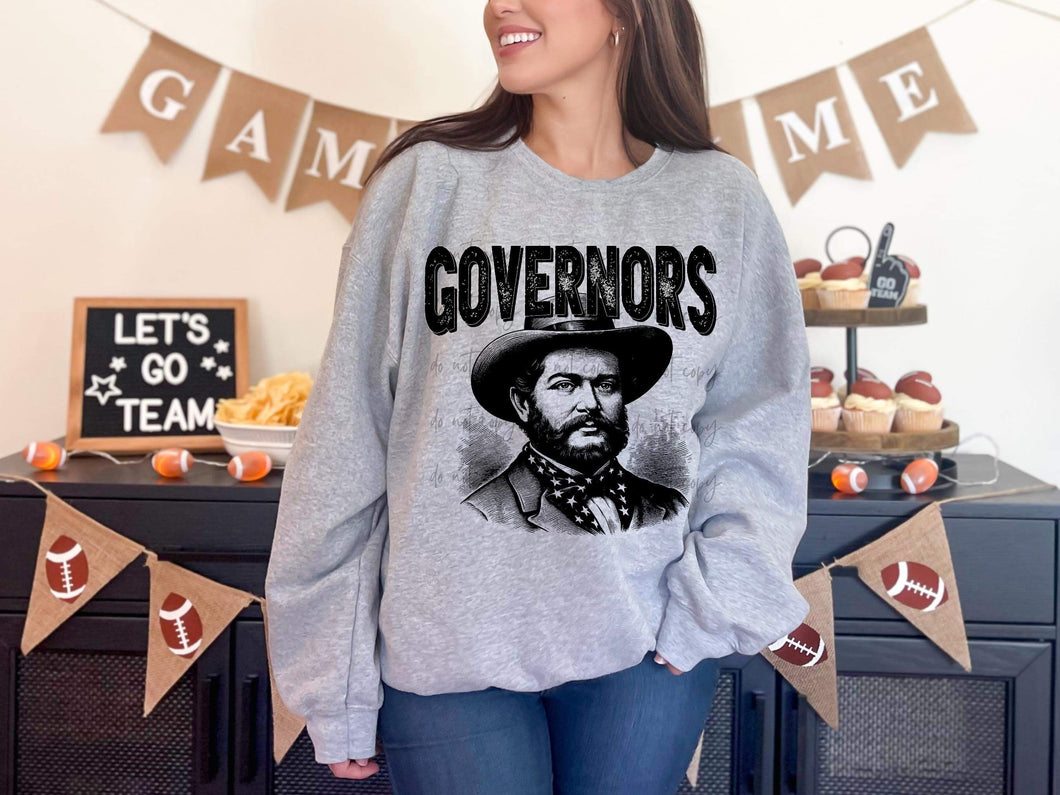 Governors BW Mascot TRANSFER