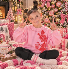 Load image into Gallery viewer, Oversized Green Guy &amp; Christmas Friends Shoulder &amp; Front DROPDOWN DTF TRANSFER KAI OCT 26
