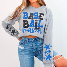 Load image into Gallery viewer, Baseball Mama Star Sleeves COLOR DROPDOWN TRANSFER
