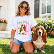 Load image into Gallery viewer, Dog Mom Wavy Pink Stripes Breed DROPDOWN TRANSFER UAC 26
