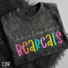 Load image into Gallery viewer, Neon Bright Line Bearcats DROPDOWN TRANSFER COR
