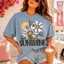 Load image into Gallery viewer, Bee The Sunshine White Daffodils Honeycomb Letters TRANSFER SDD JUNE 26
