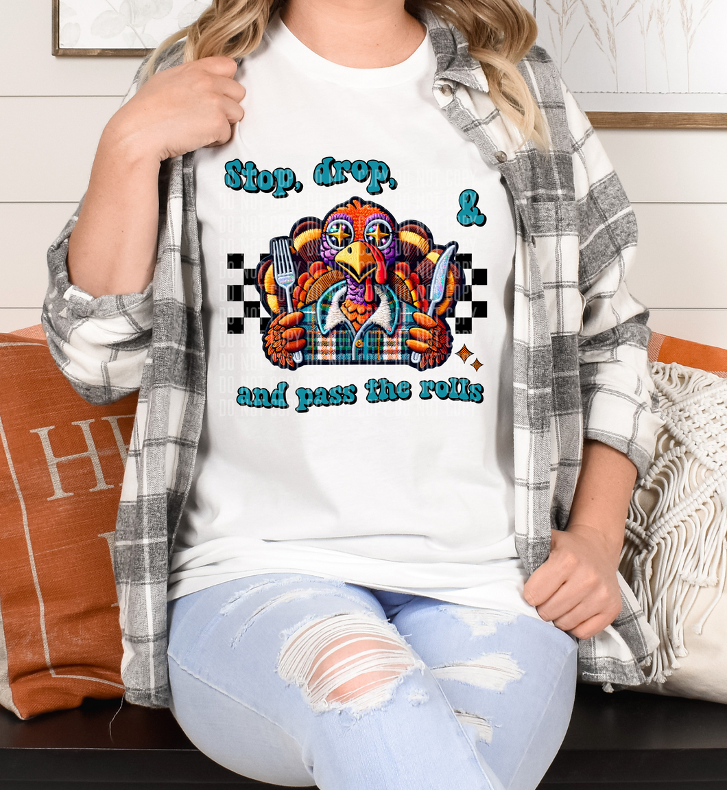 Stop, Drop & Pass The Rolls TRANSFER CAP