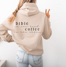 Load image into Gallery viewer, Bible Coffee In Hand DROPDOWN TRANSFER Bellab JUNE
